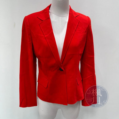 FOXEY 紅色西裝外套 #38 外搭 正裝 女裝上衣 衣服 時尚穿搭
