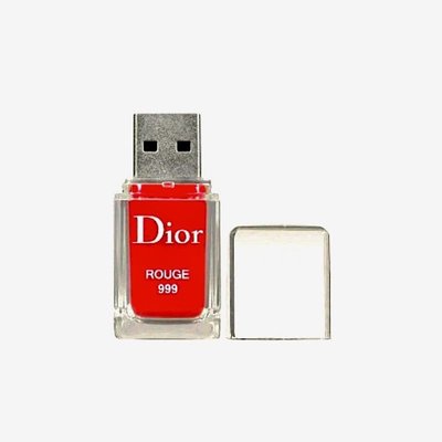 （全新）迪奧Dior 999指甲油精巧版 精品USB隨身碟2G（限量版/已絕版）