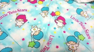 靚媽手工坊 正版三麗鷗雙子星小天使 日本特惠棉布 可作口罩 衣服或中小型拼布背包