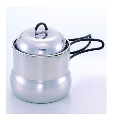 【文樑】ST-2005 攜帶型炊具 不鏽鋼個人餐具 1000cc (個人鍋 不鏽鋼茶壺 煎盤 登山 露營)