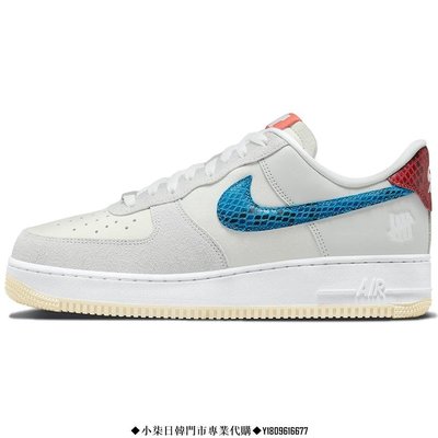 （小柒）Nike x Undefeated Air Force 1 SP 5 On It DM8461-001潮流慢跑鞋