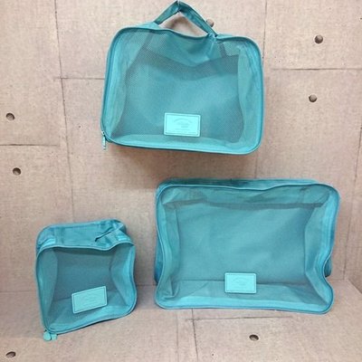 ˙ＴＯＭＡＴＯ生活雜鋪˙日本進口人氣極簡約單色旅用分層分類衣物拉鍊隔層收納袋3尺寸組合(預購)