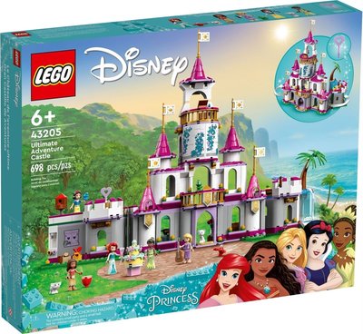 (STH)2022年 LEGO 樂高 Disney Princess 迪士尼 - 公主冒險城堡   43205