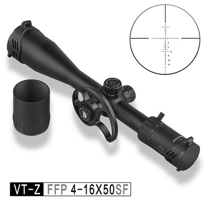 [01]DISCOVERY 發現者 VT-Z 4-16X50 SF FFP 狙擊鏡 ( 真品瞄準鏡抗震倍鏡氮氣快瞄內紅點防水防霧