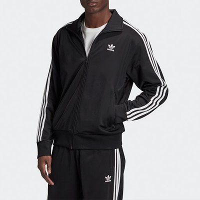 FOCA  Adidas CLOTHING Firebird 愛迪達 外套 GF0213 黑 白 立領 運動外套