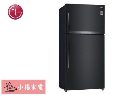 【小揚家電】LG 冰箱 GR-HL600MB 直驅變頻上下門冰箱 (夜墨黑 / 608L) 另有GN-HL567GB