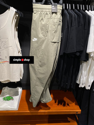 【Simple Shop】NIKE NSW PANT 運動長褲 全彈性 工裝褲 綠色 男款 CZ9820-320