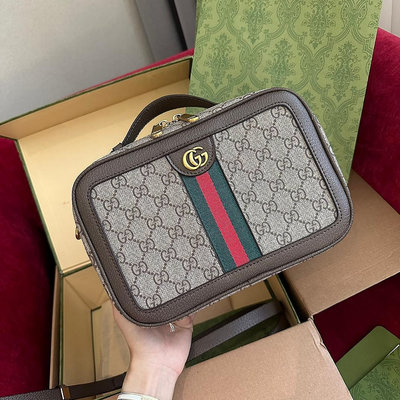 古奇Gucci 水桶包 GUCCI 新品盒子包，全新造型，精致小巧真的的超級好看，配色也延續了ONO207283
