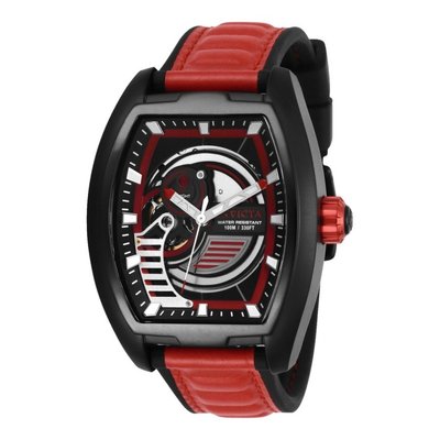 Invicta 英威塔1.6折! S1 Rally 紅色方形手錶男錶機械錶賽車錶26889全新真品原廠包裝