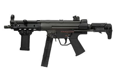 [01] BOLT SWAT MP5 MPD A1 衝鋒槍 EBB AEG 電動槍 黑 獨家重槌系統唯一仿真後座力 AIRSOFT