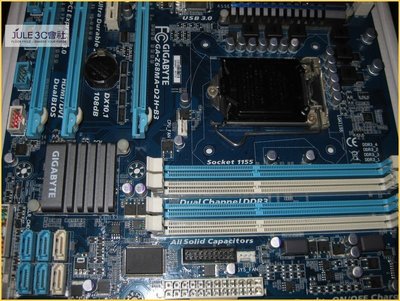JULE 3C會社-技嘉 GA-Z68MA-D2H-B3 Z68/DDR3/藍光撥放/超耐久/XHD/MATX 主機板