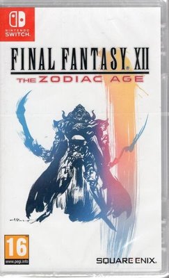 歐美封面 Switch遊戲NS 太空戰士12 Final Fantasy XII 黃道時代 最終幻想 中文版【板橋魔力】