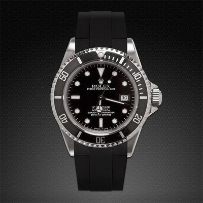 RUBBER B錶帶 | 勞力士ROLEX / Sea-Dweller 16600舊款海使 40mm 橡膠錶帶