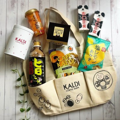 【寶貝日雜包】日本雜誌附錄 KALDI 咖樂迪咖啡農場 環保帆布 手提包 托特包 單肩包 手拎包 購物袋 補習袋 手提袋