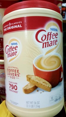 NESTLE雀巢 咖啡伴侶原味罐裝  奶精粉 每罐1.5公斤-吉兒好市多COSTCO代購