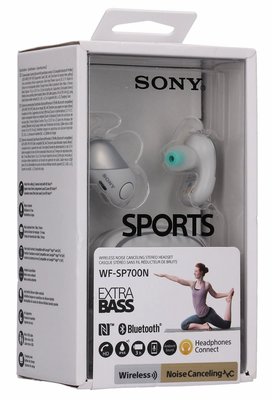 【SE代購】SONY WF-SP700N 入耳式耳機 藍芽/防潑水/降噪/無線 (二色可選)