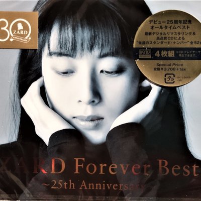 日版全新未拆 - ZARD Forever Best~25th Anniversary～Blu-spec CD2 4枚組