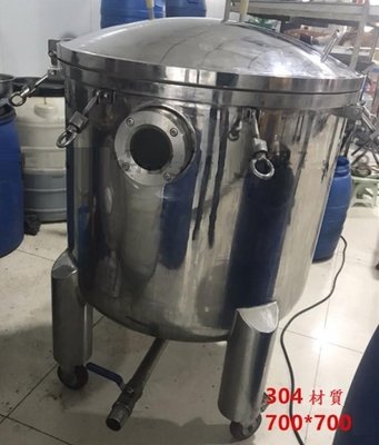 訂製 304不銹鋼 負壓真空桶  / 反應釜 / 壓力桶 / 真空罐 (270公升)