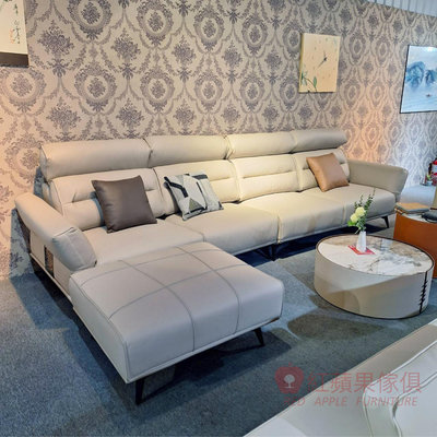 [紅蘋果傢俱] 義式系列 YJ-2228 沙發 布沙發 皮沙發 造型沙發 極簡沙發 義式沙發 現代沙發