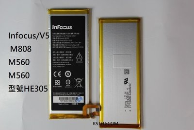 Infocus/富可視V5電池 M808 M560手機電池 M560 HE305原裝電池板