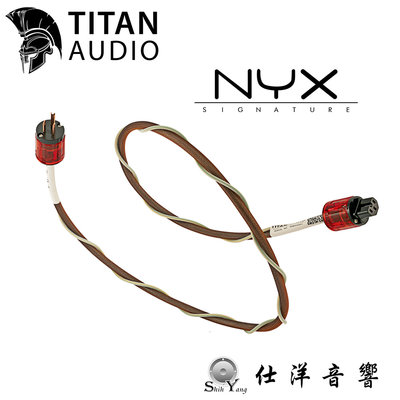 TITAN AUDIO NYX Power Cable Signature 電源線 英國製 1.5米 大功率用 公司貨