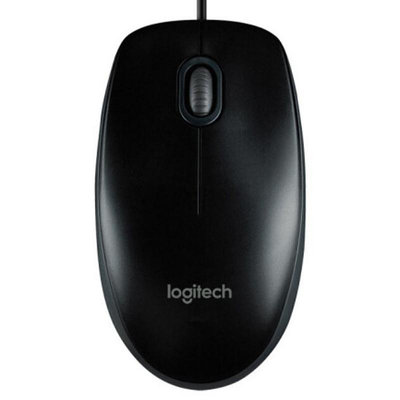 LOGITECH羅技M100R 鼠標 有線鼠標 辦公鼠標 對稱鼠標 大手鼠標