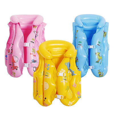 工廠供應 PVC兒童充氣游泳衣 兒童救生衣浮力背心可廠家直銷