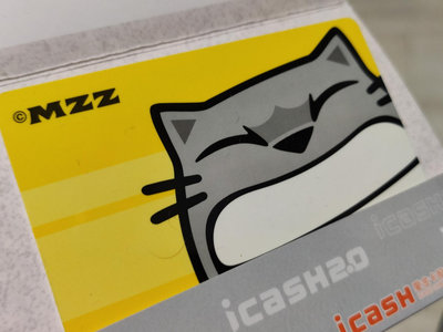 MZZ icash 2.0 貓咪卡面 類似悠遊卡