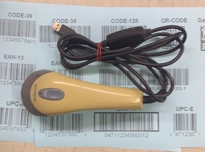 【尚典3C】台灣製 Unitech 精聯電  MS220-UT USB 介面條碼掃描器 中古/二手/讀碼器/標籤條碼機
