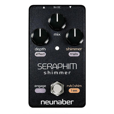 眾信優品 【新品樂器】Neunaber Seraphim Mono Shimmer V2萬花筒電吉他混響單塊效果器YQ3076
