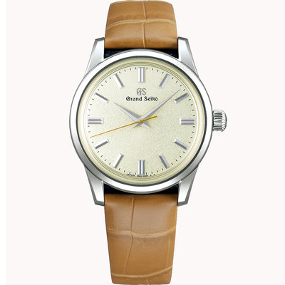預購 GRAND SEIKO GS SBGW281 精工錶 機械錶 藍寶石鏡面 37.3mm 淺褐色面盤 鱷魚皮錶帶