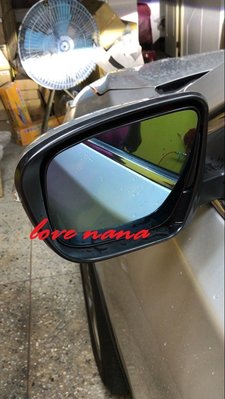 [[娜娜汽車]] 日產 juke 專用 廣角多曲面帶加熱功能鏡片 防眩光藍鏡 後視鏡 廣角鏡 DIY