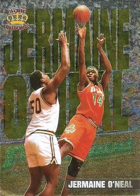 Jermaine O'Neal 1996 Pacific POWER IN THE PAINT #IP16 特卡