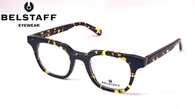 【本閣】BELSTAFF BOOMAN 日本製手工光學眼鏡框 賽璐珞板材黃玳瑁大方長鏡腳 男女英國皮衣外套精品 金子眼鏡