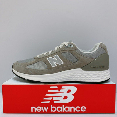 New Balance 1880 男生 灰色 麂皮 舒適 緩震 2E寬楦 運動 慢跑鞋 MW1880C1