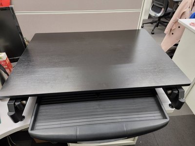 HANLIN-UP80 桌上型電動升降桌~坐久要站~站久要坐