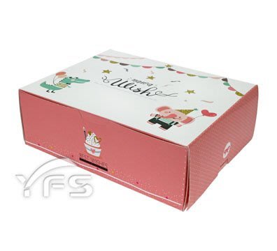 4K平面餐盒 (麵包紙盒/野餐盒/速食外帶盒/點心盒)