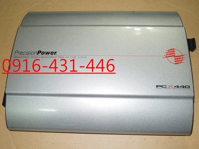 美製 Precision Power PPI  PCX440 四聲道 擴大機