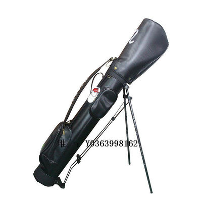 高爾夫球包Malbon高爾夫槍包,輕便防水PU球包,練習支架槍包球袋