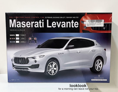 【全新日本景品】RC 瑪莎拉蒂 Maserati Levante 遙控模型 電動遙控車 玩具模型車