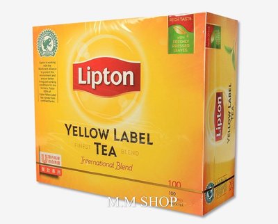 【圓圓商店】印尼?? 立頓 Lipton 黃牌紅茶2gx100入 / 盒
