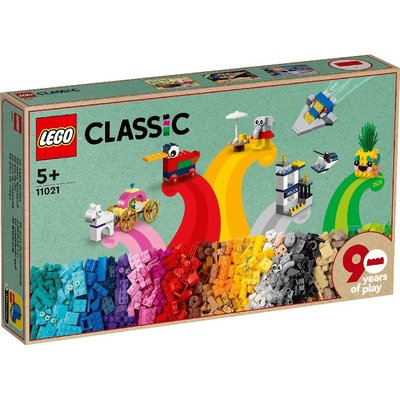 台中＊＊宏富玩具＊＊樂高積木 LEGO Classic 11021 90年的玩樂