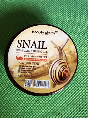 現貨 韓國 beauty chuck snail premium soothing gel 300ml 蝸牛膏 特價出清