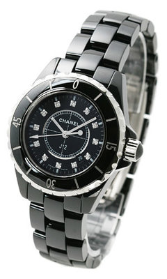 超人氣款 CHANEL J12 H1625 33mm 12點鑽 經典 陶瓷石英腕錶
