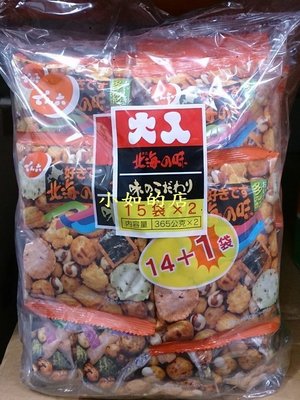 【小如的店】COSTCO好市多代購~日本 傳六 什錦豆(15包*2袋/共30包) 74561