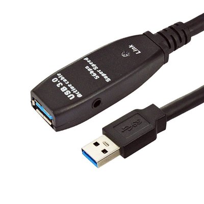 USB延長線羅技C920攝像頭USB延長線5米 USB3.0適用于羅技C920C930~新北五金專賣店