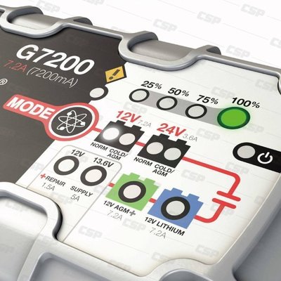 ☎ 挺苙電池 ►【NOCO Genius】G7200多功能充電器12V.24V / 適合 WET.鉛酸.AGM.鋰鐵