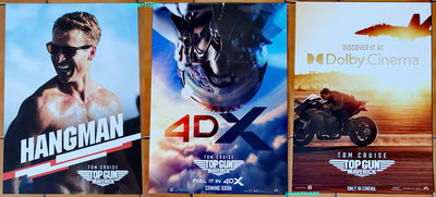 捍衛戰士：獨行俠 威秀4DX／新光劊子手、杜比 3張海報