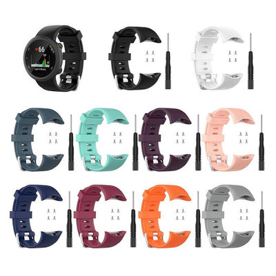 熱銷 Garmin Forerunner 45 45s 手錶帶 矽膠錶帶 運動錶帶 替換腕帶 佳明手錶配件 快拆錶帶-可