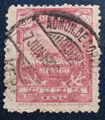 [QBo小賣場] 墨西哥 1895 郵務 1枚 #658